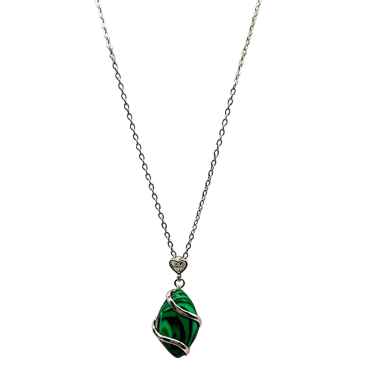 Necklace -Horse Eye -Malachite