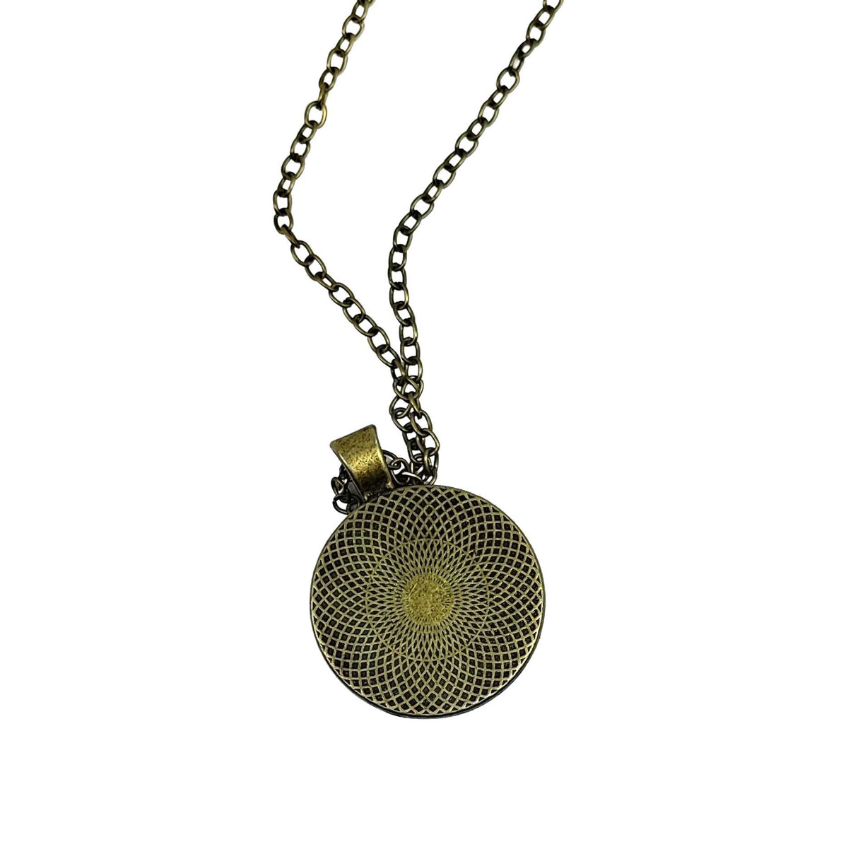 Necklace -OM Symbol -Bronze