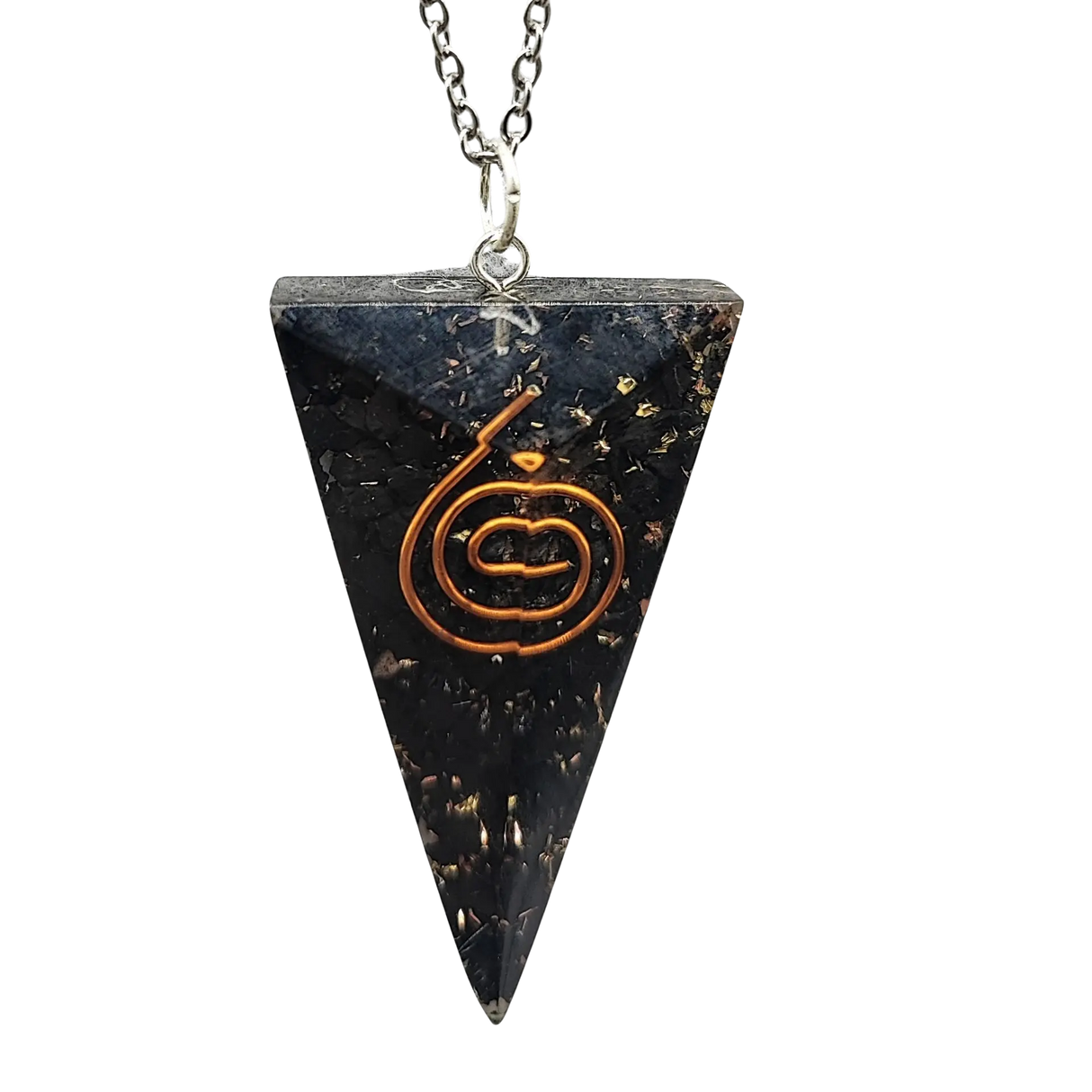 Necklace -Orgonite -Arrow -Shungite