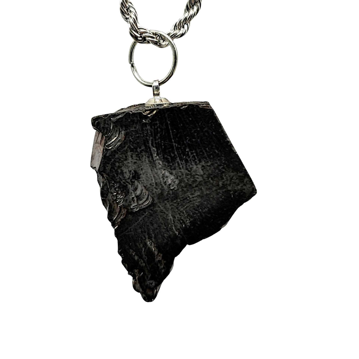 Necklace -Shungite Noble -Natural Shape -Large