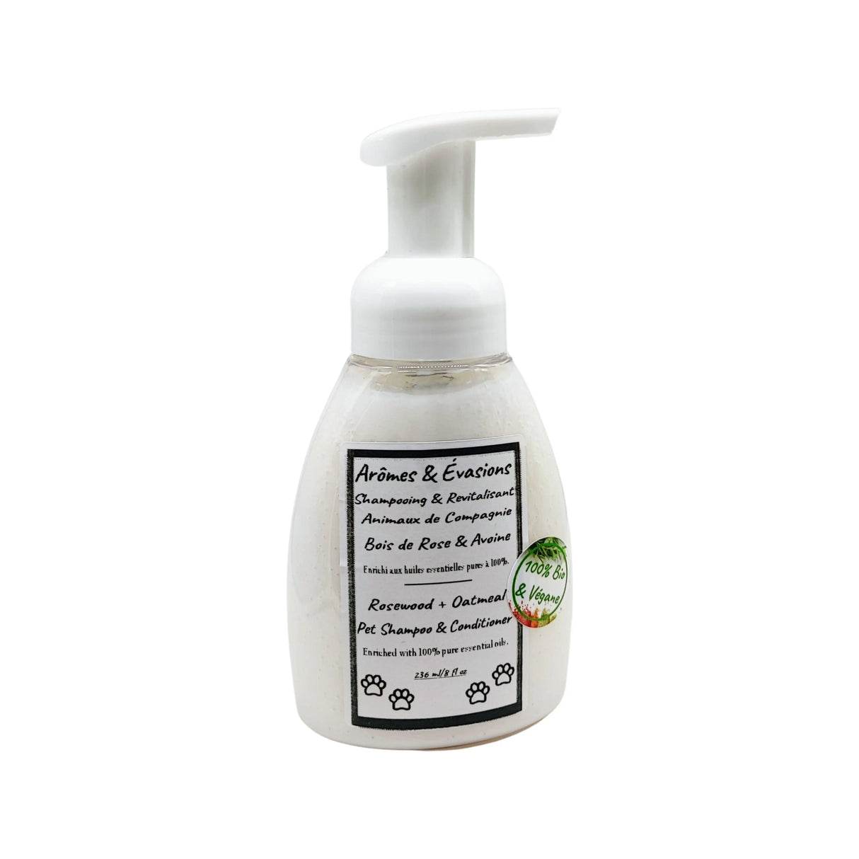 Pet Supplies -Pet Shampoo & Conditioner -Rosewood & Oatmeal