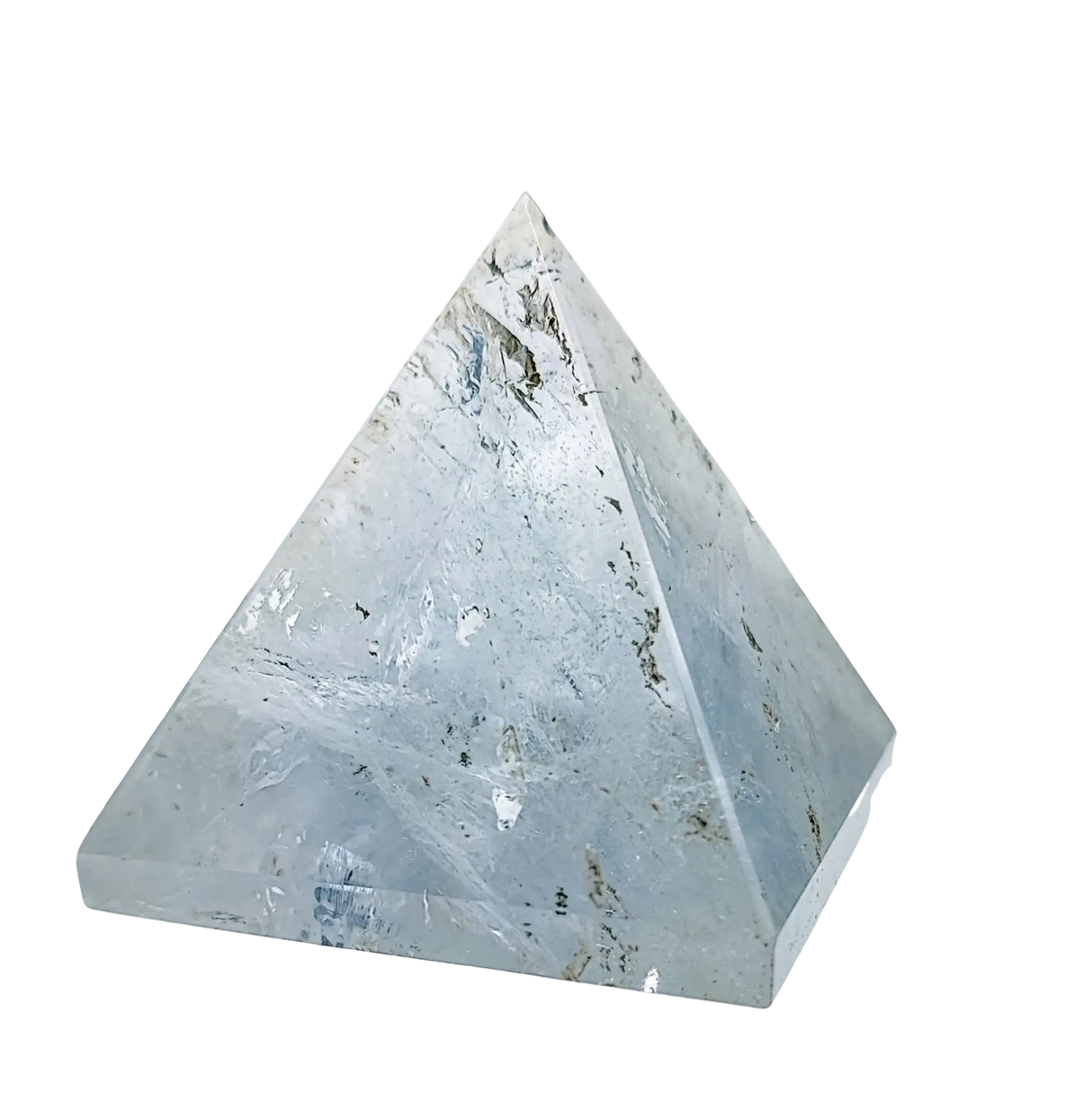 Pyramid -Natural Crystal -2"