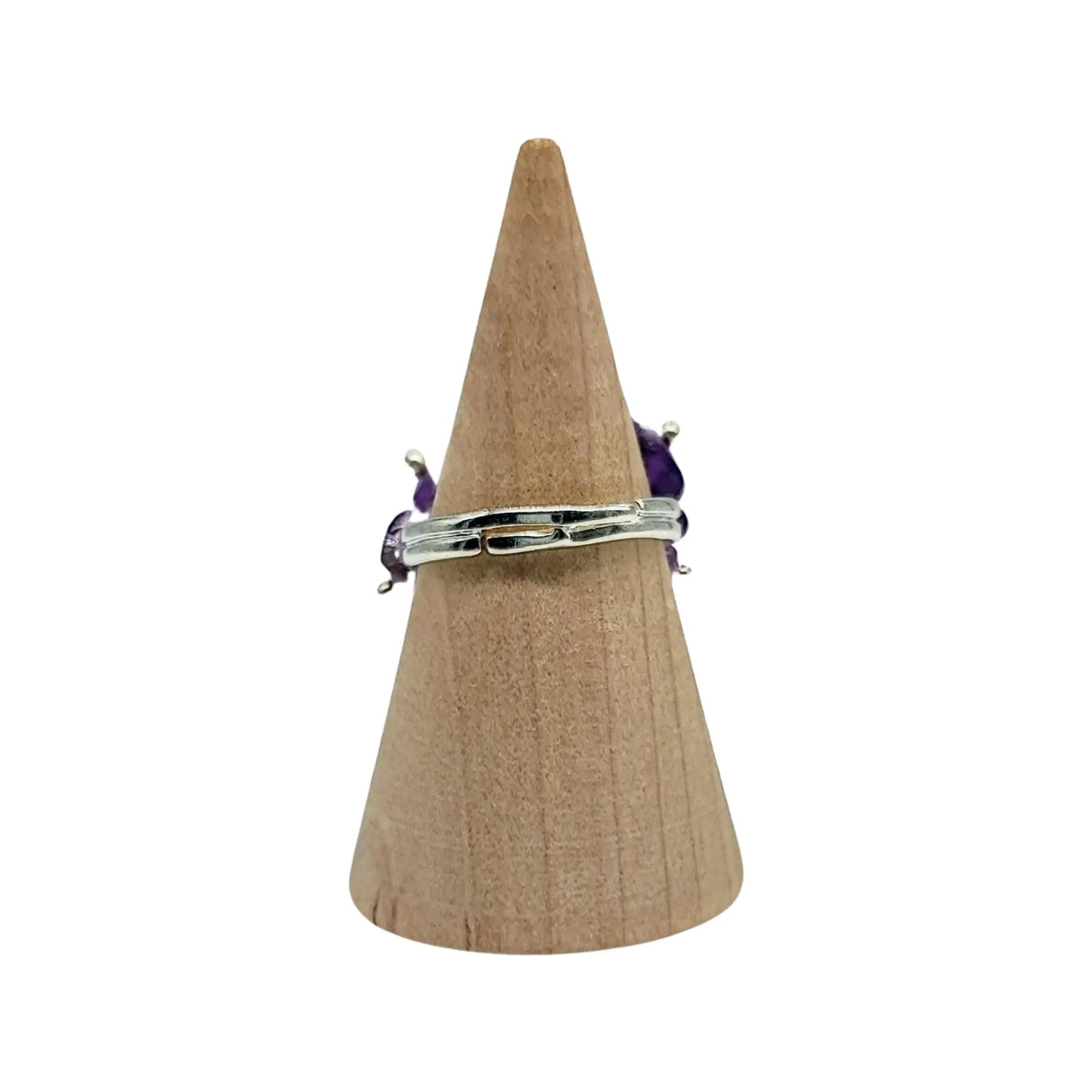 Ring -Amethyst -Adjustable