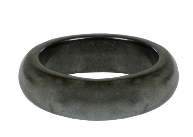 Ring -Hematite -Round -Band Magnetic- Size 6-10 10