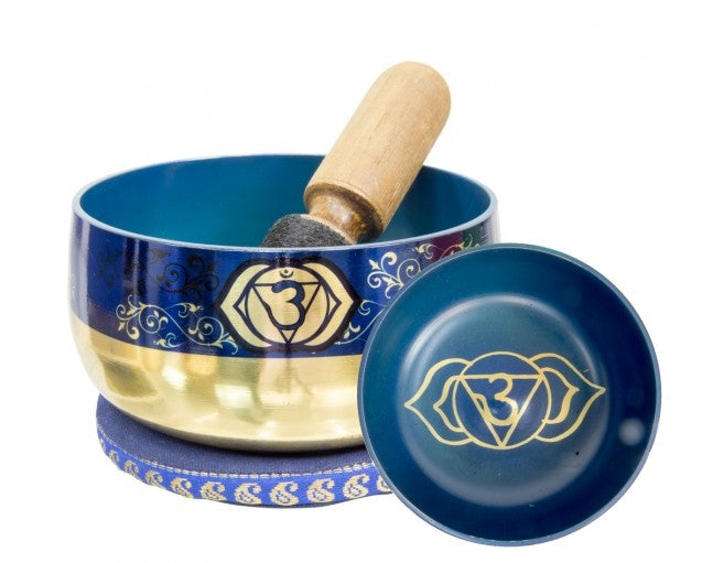 Singing Bowl - Choice Between 7 Chakras - 5"DIA 6 Chakra 3er Eye