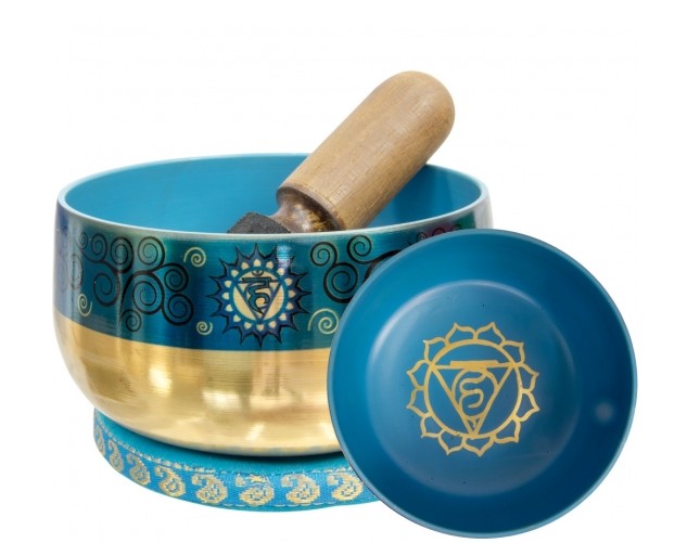 Singing Bowl - Choice Between 7 Chakras - 5"DIA 5 Chakra Throat