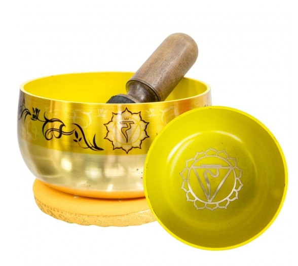Singing Bowl - Choice Between 7 Chakras - 5"DIA 3 Chakra Solar Plexus