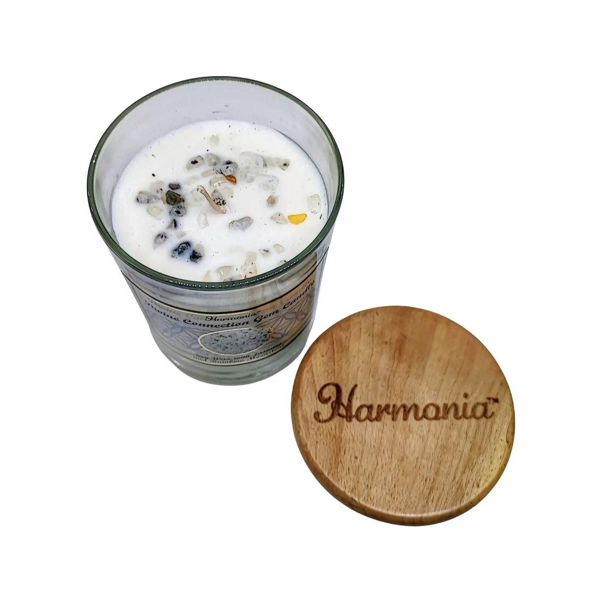 Soy Candle -Harmonia Divine Connection -Jasmine & Moonston -9oz