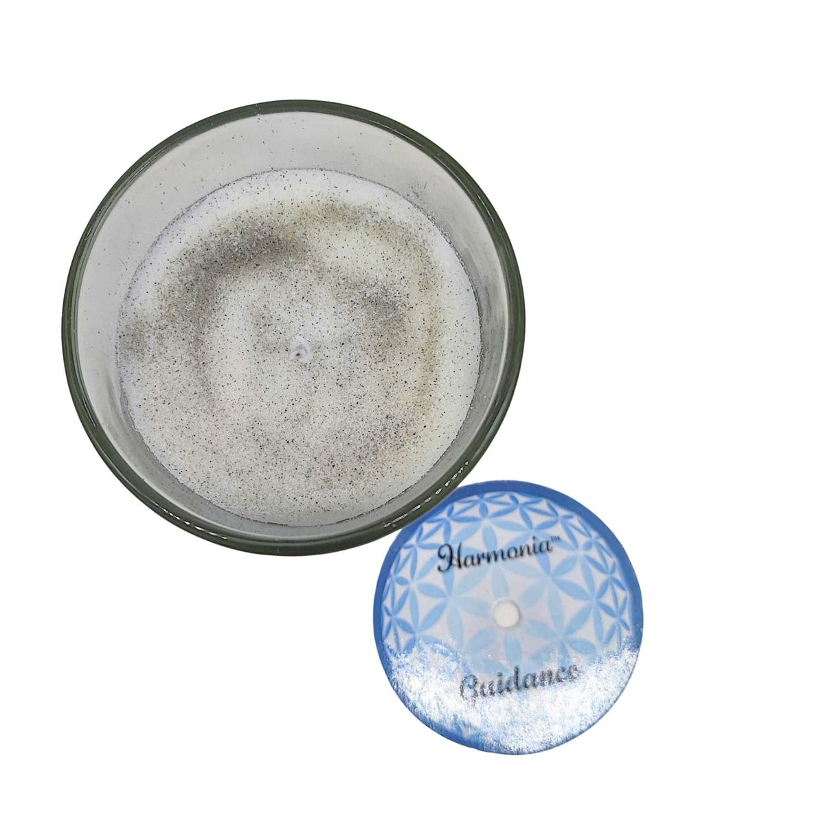 Soy Candle -Harmonia Guidance -Frankincense & Angelite -3oz