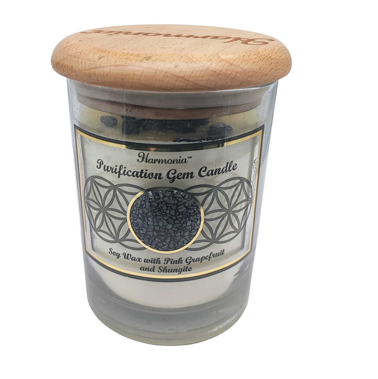 Soy Candle -Harmonia Purification -Grapefruit & Shungite -9oz