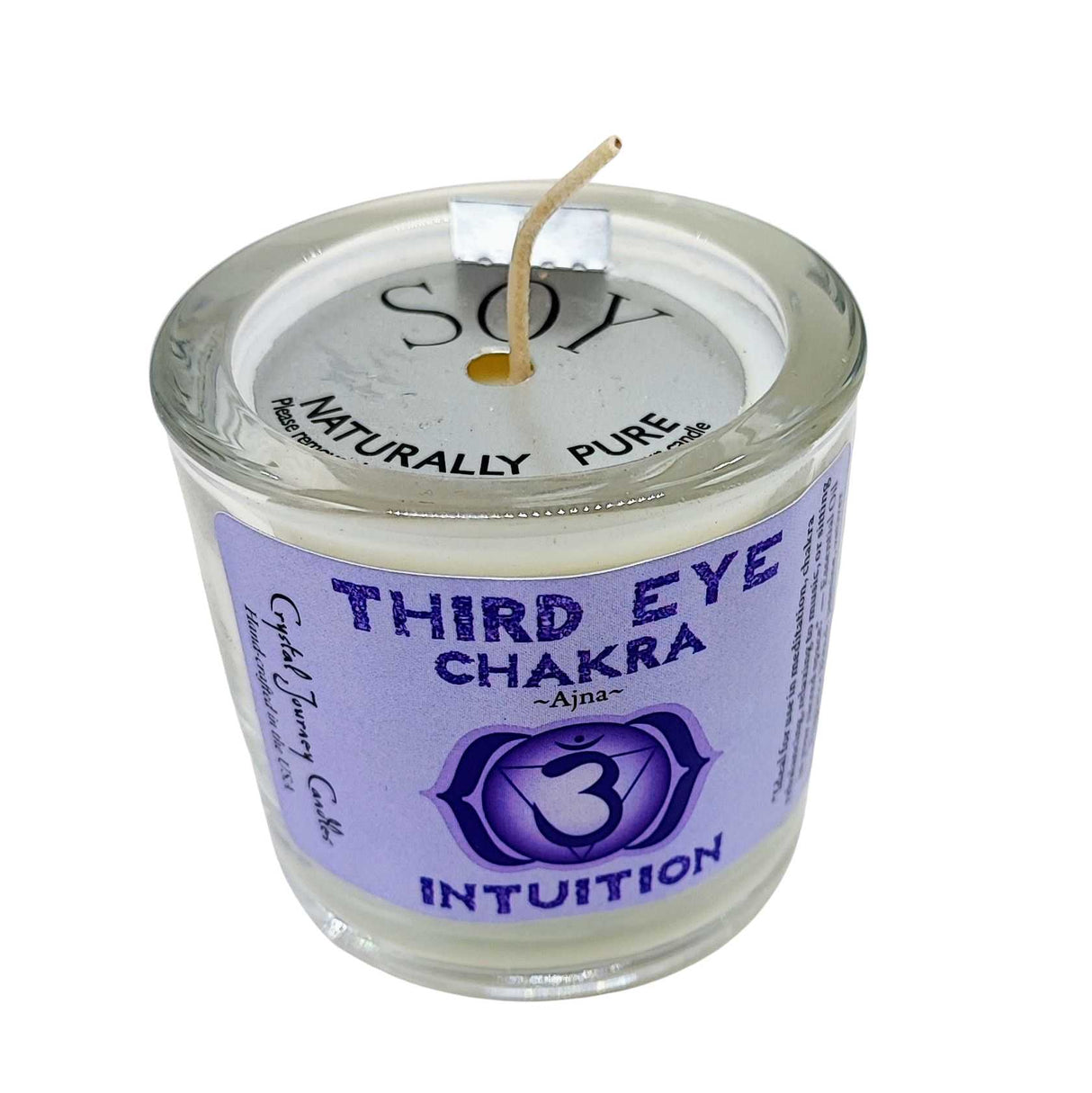 Soy Candle - Chakra 6 - Third Eye - 3.5oz