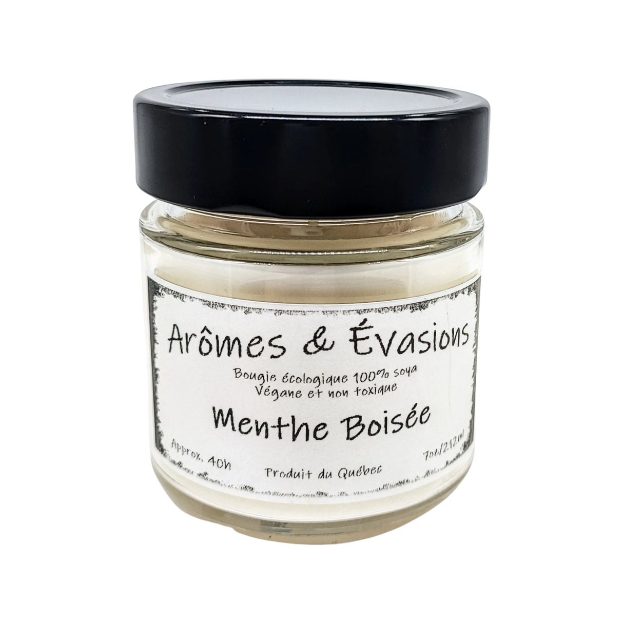 Soy Candle -Woody Mint -7oz