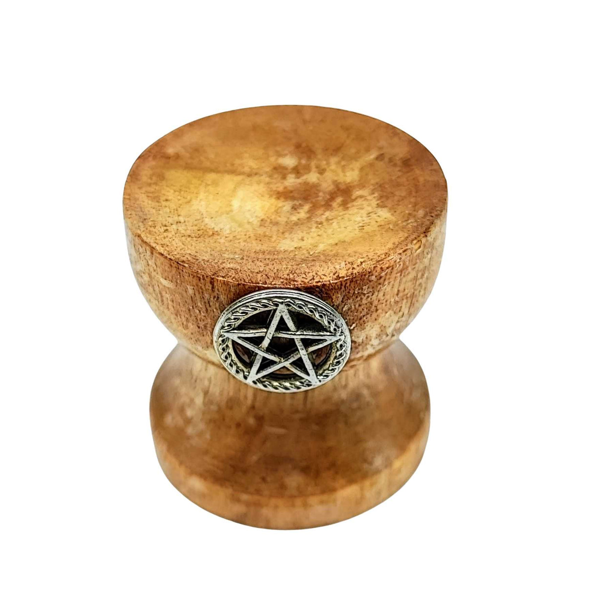 Sphere -Stand -Wood -Pentacle Pale Wood