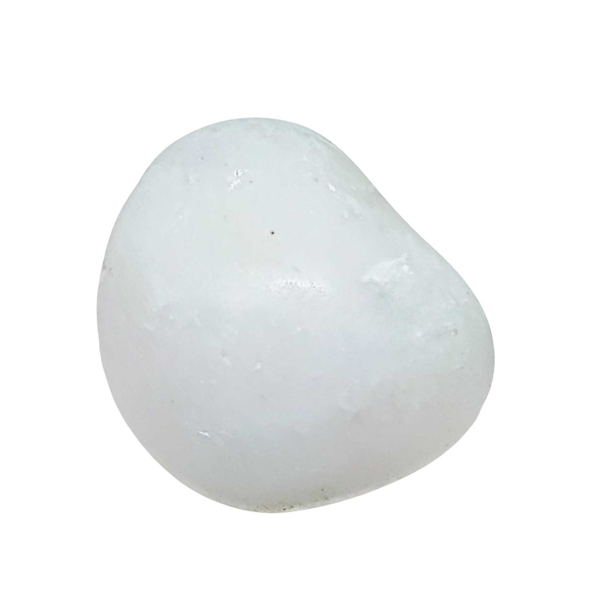 Stone -White Agate -Tumbled -Medium