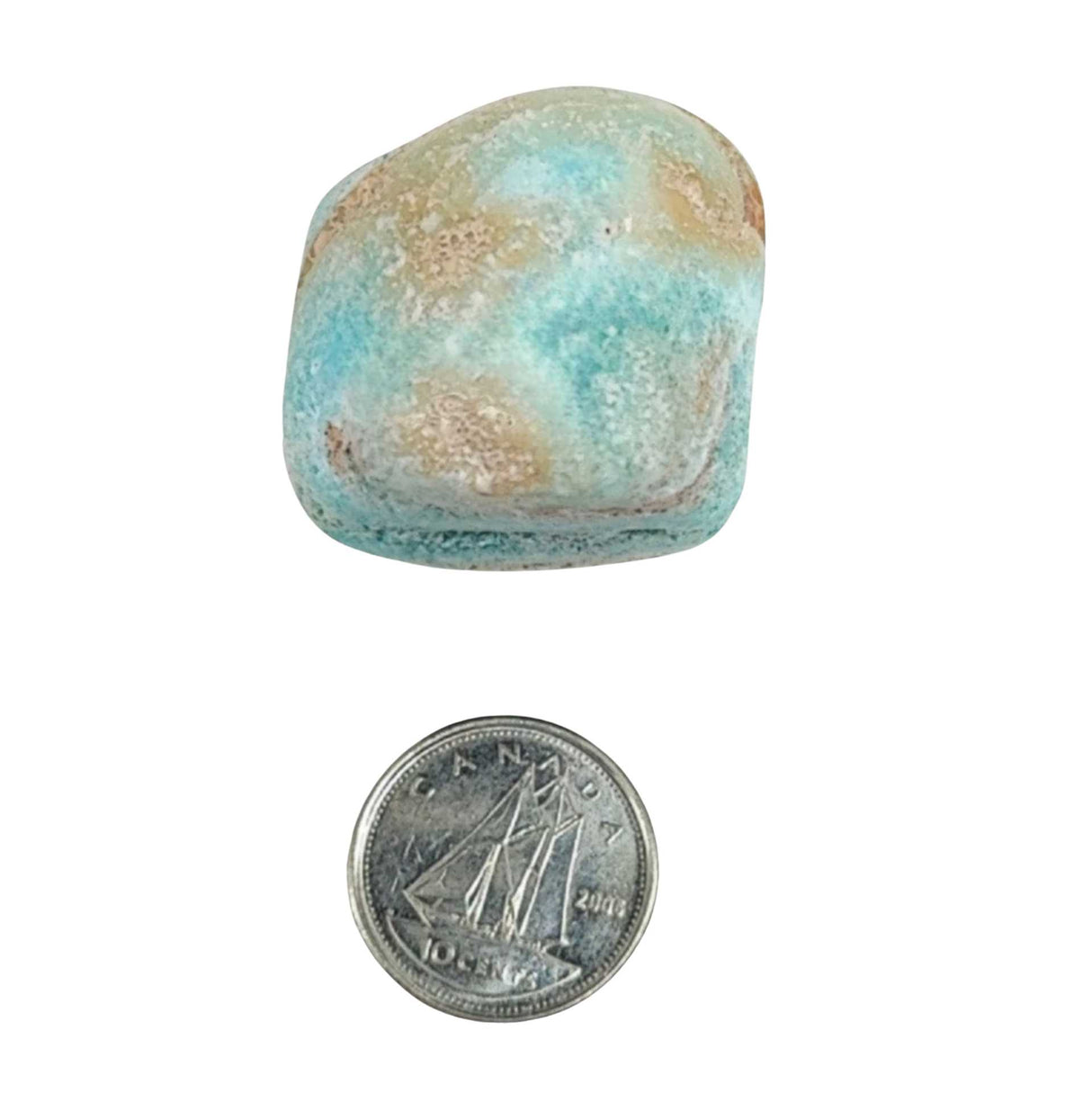 Stone - Blue Aragonite - Tumbled