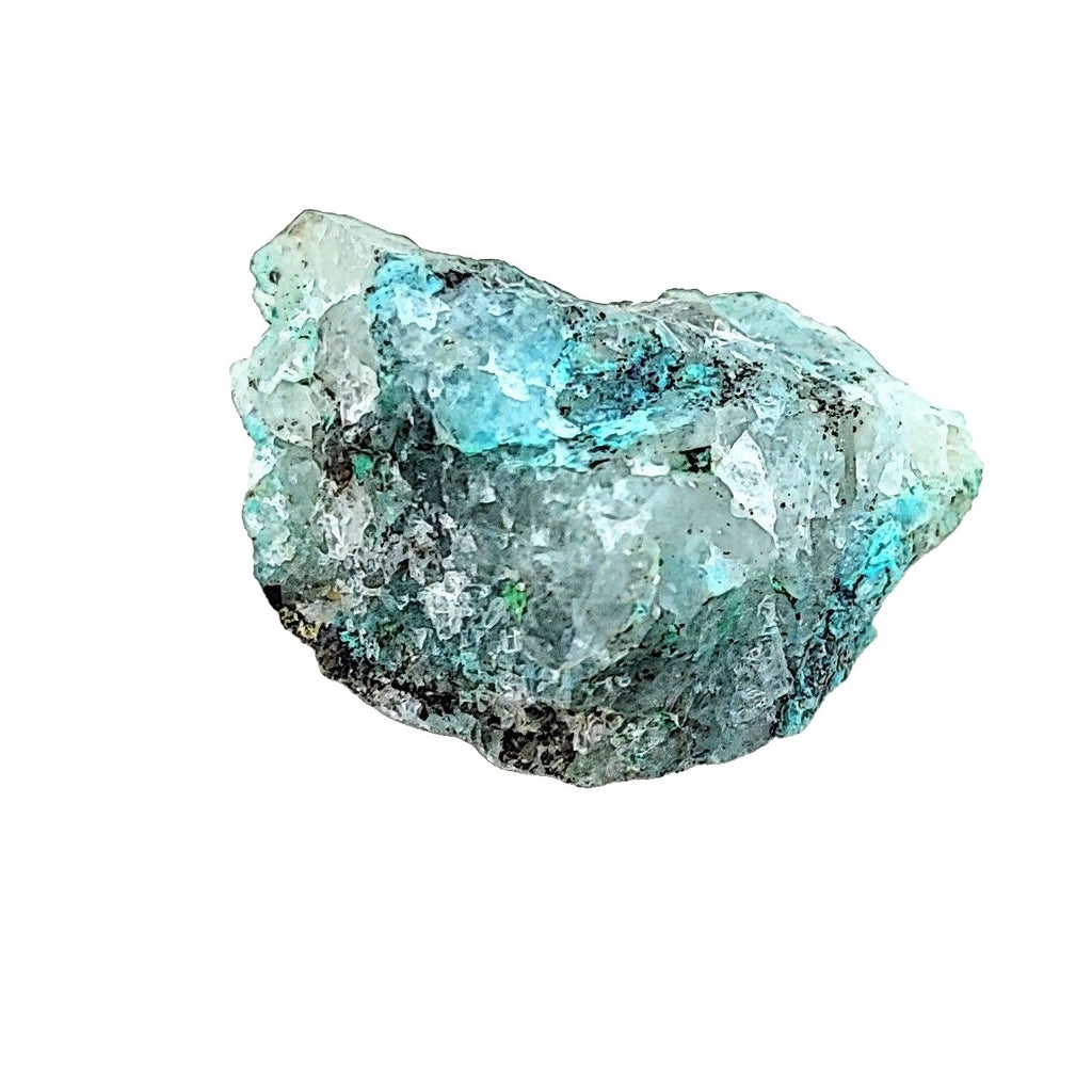 Stone -Chrysocolla -Crystal -Quartz -Rough -1" to 2"