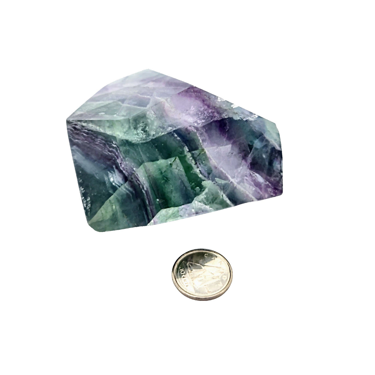 Stone -Rainbow Fluorite -Tumbled -262g