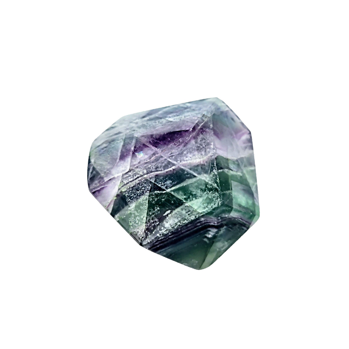 Stone -Rainbow Fluorite -Tumbled -262g