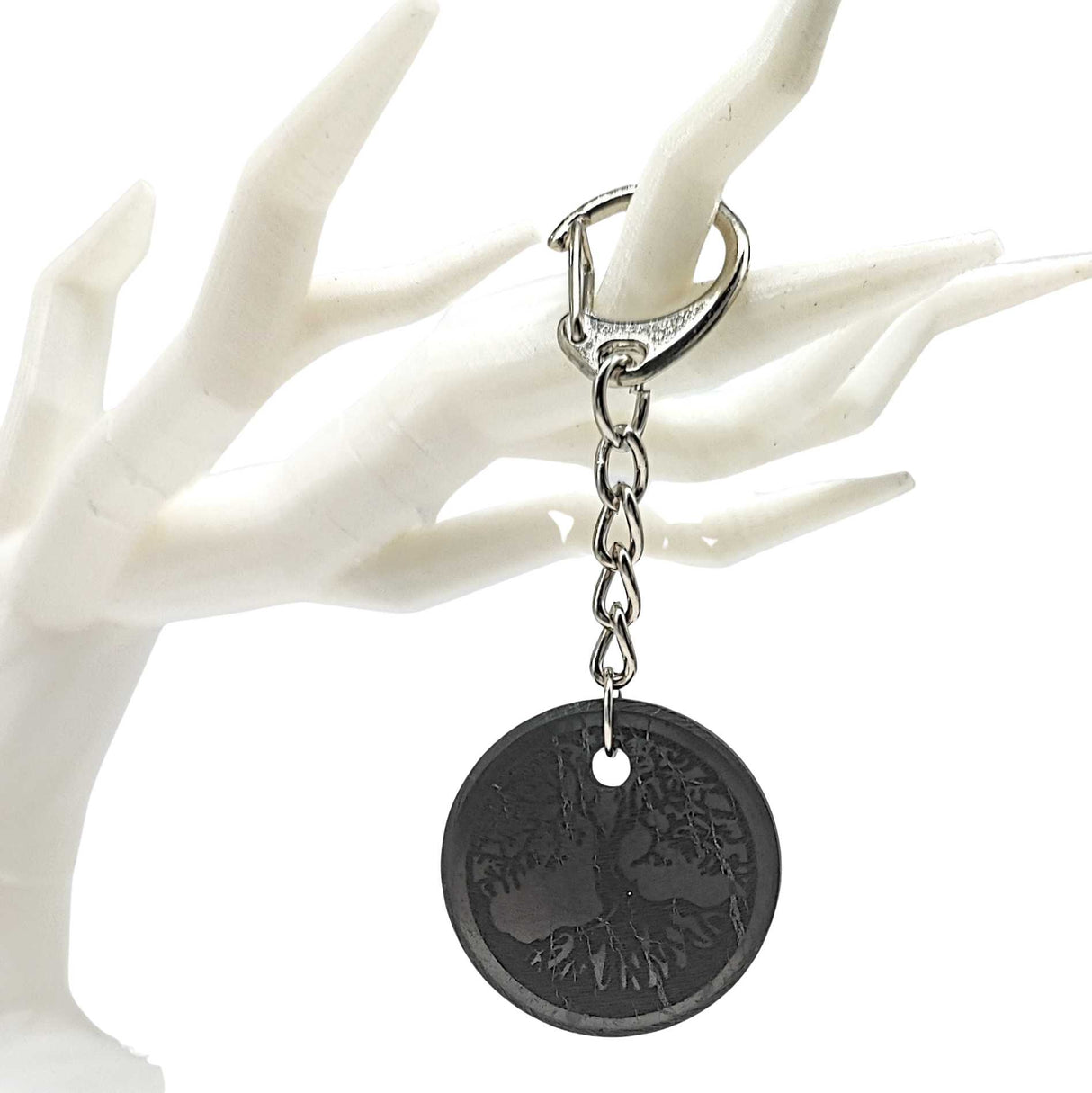 Stone -Keychain -Shungite -Tree of Life