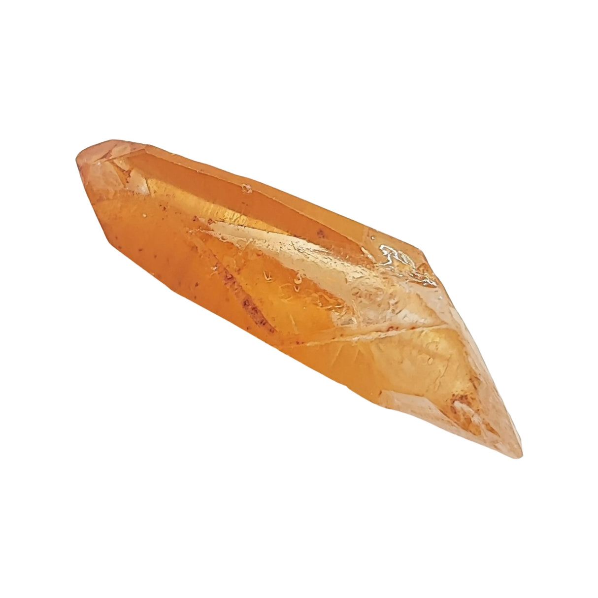Stone - Tangerine Quartz - Tumbled - Pointed