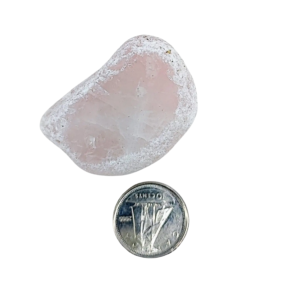Stones - Brazilian Seer Stones - Tumbled - 25mm to 30mm Rose Quartz