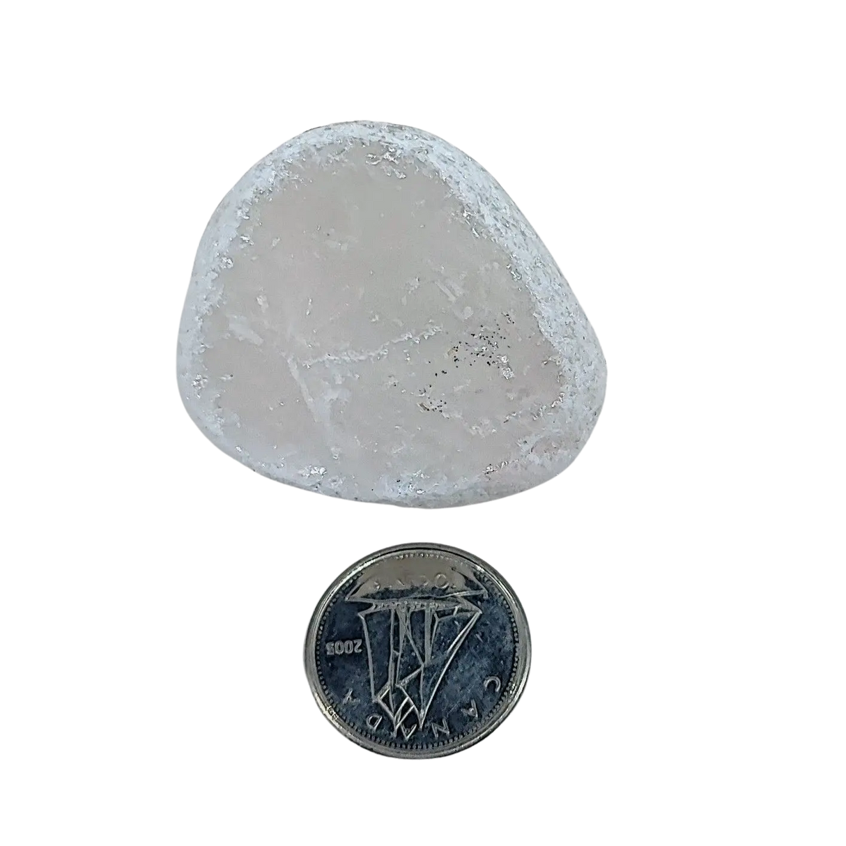 Stones - Brazilian Seer Stones - Tumbled - 25mm to 30mm Clear Quartz