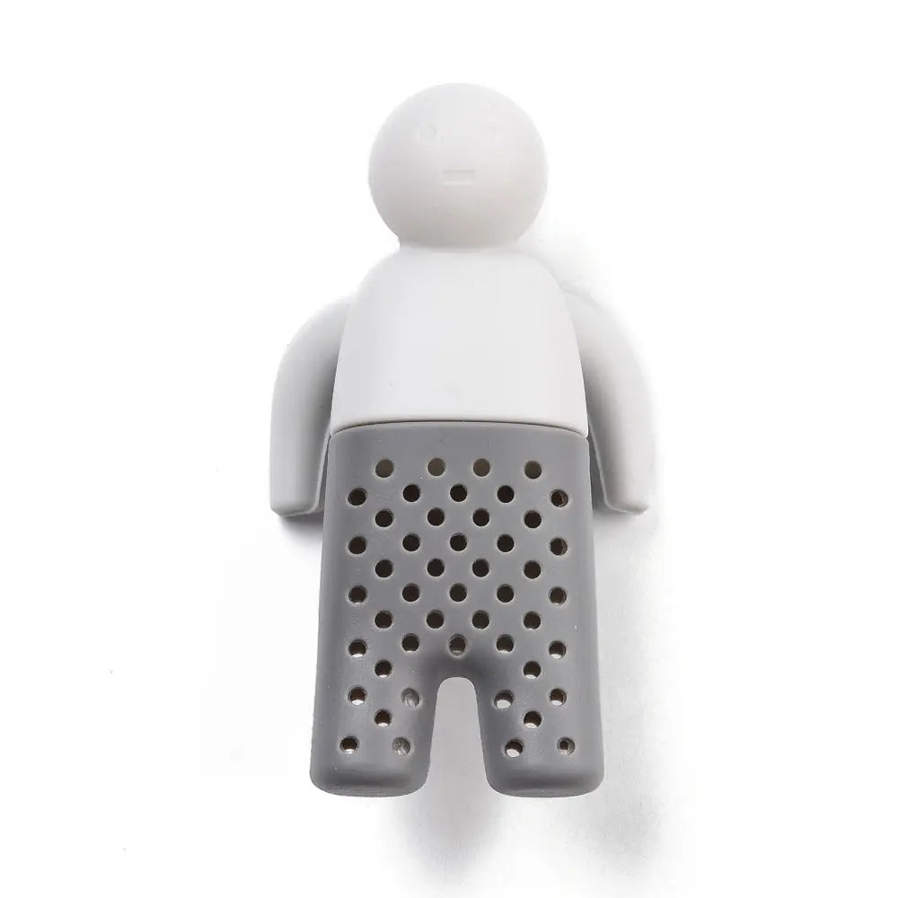 Teaware -Silicone Tea Infuser -Human Creative Dark Gray