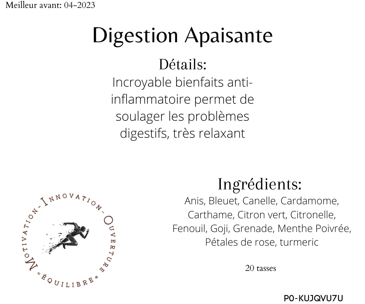 Thé Digestion Apaisante vrac