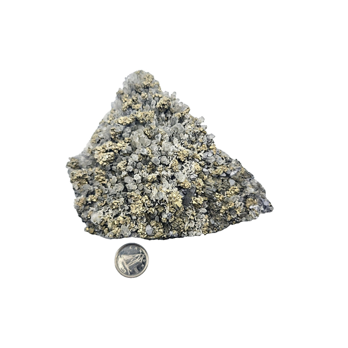 Zeolite -Specimen -Quartz -Pyrite -Chalcopyrite -Peru -341g