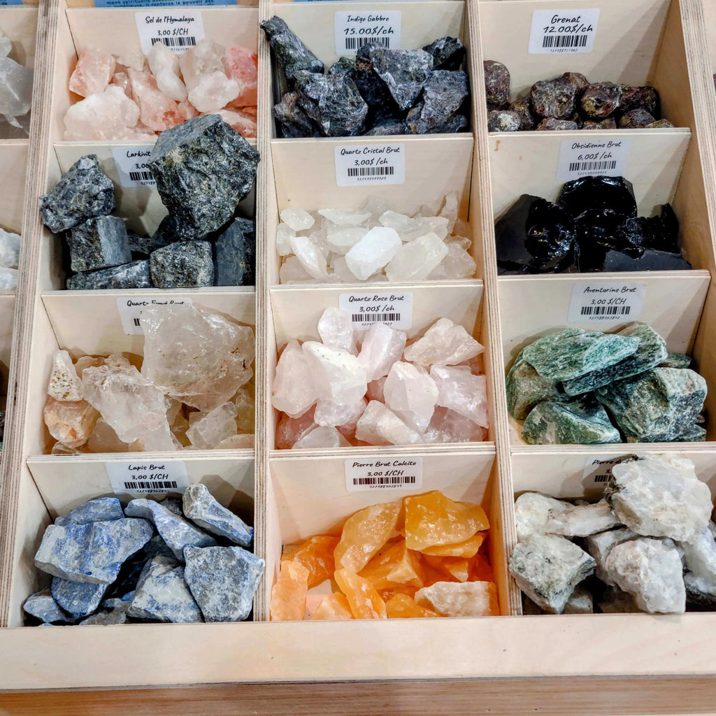 Rough Crystals Stones -Aromes Evasions