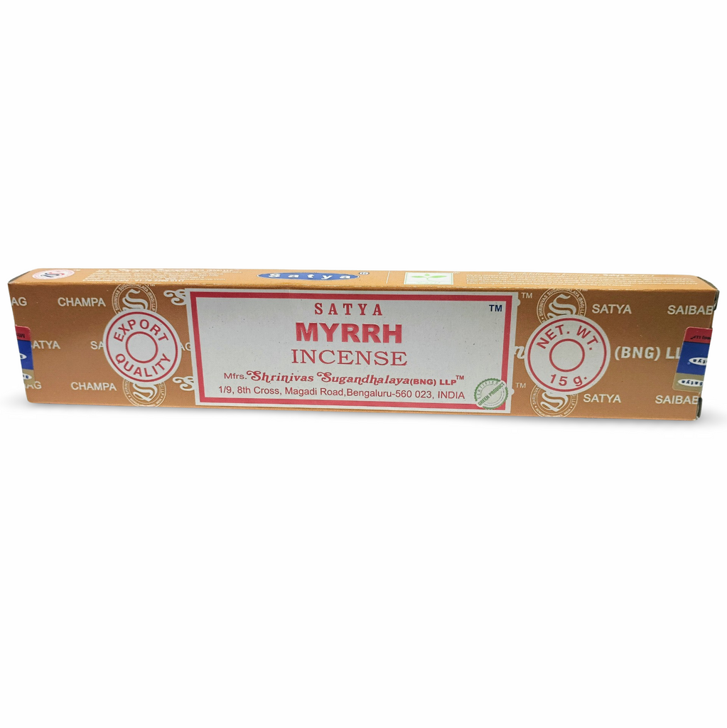 Incense Sticks -Satya -Myrrh -Box of 15g