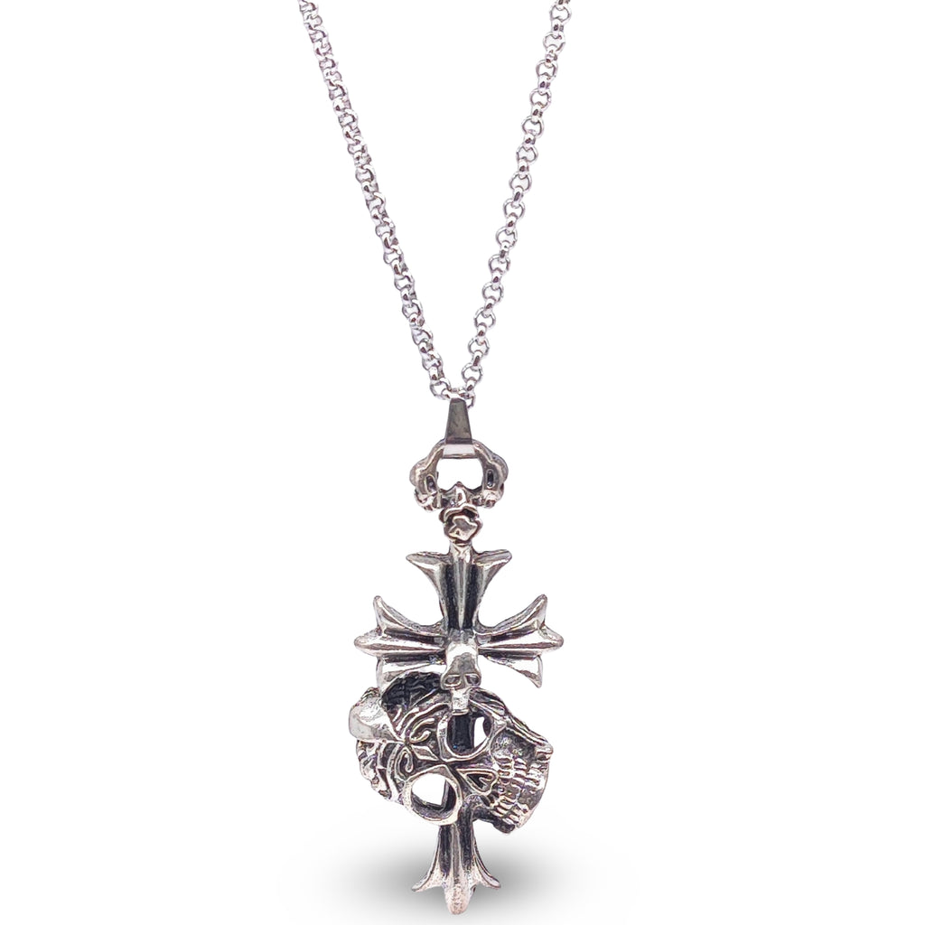 Necklace -Stainless Steel Skull