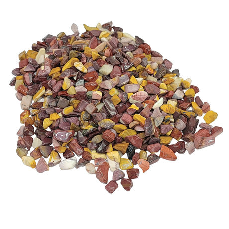 Stone - Tumbled Chips - Mookaite - 5 to 10mm 10 g