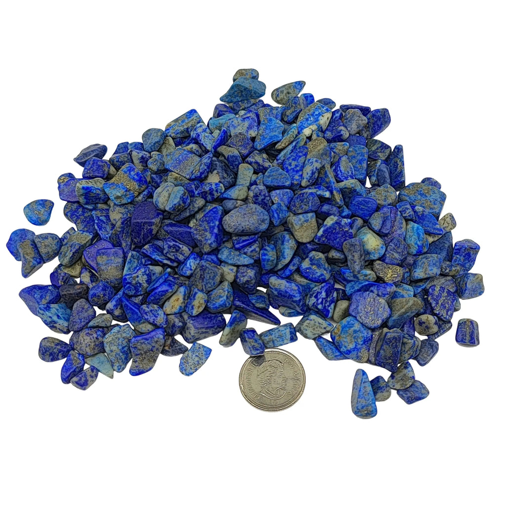 Stone -Rough Chips -Lapis Lazuli -5 to 10mm