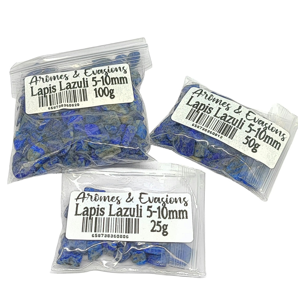 Stone -Rough Chips -Lapis Lazuli -5 to 10mm