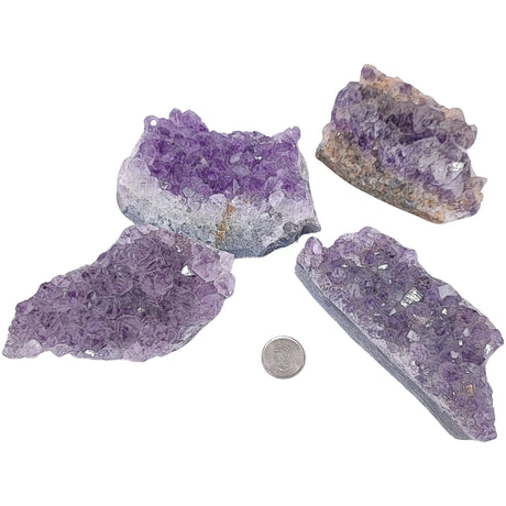 Cluster -Druzy -Amethyst -145g to 195g