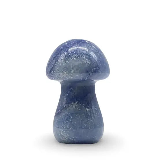 Stone - Blue Aventurine - Sculpture - Mushroom
