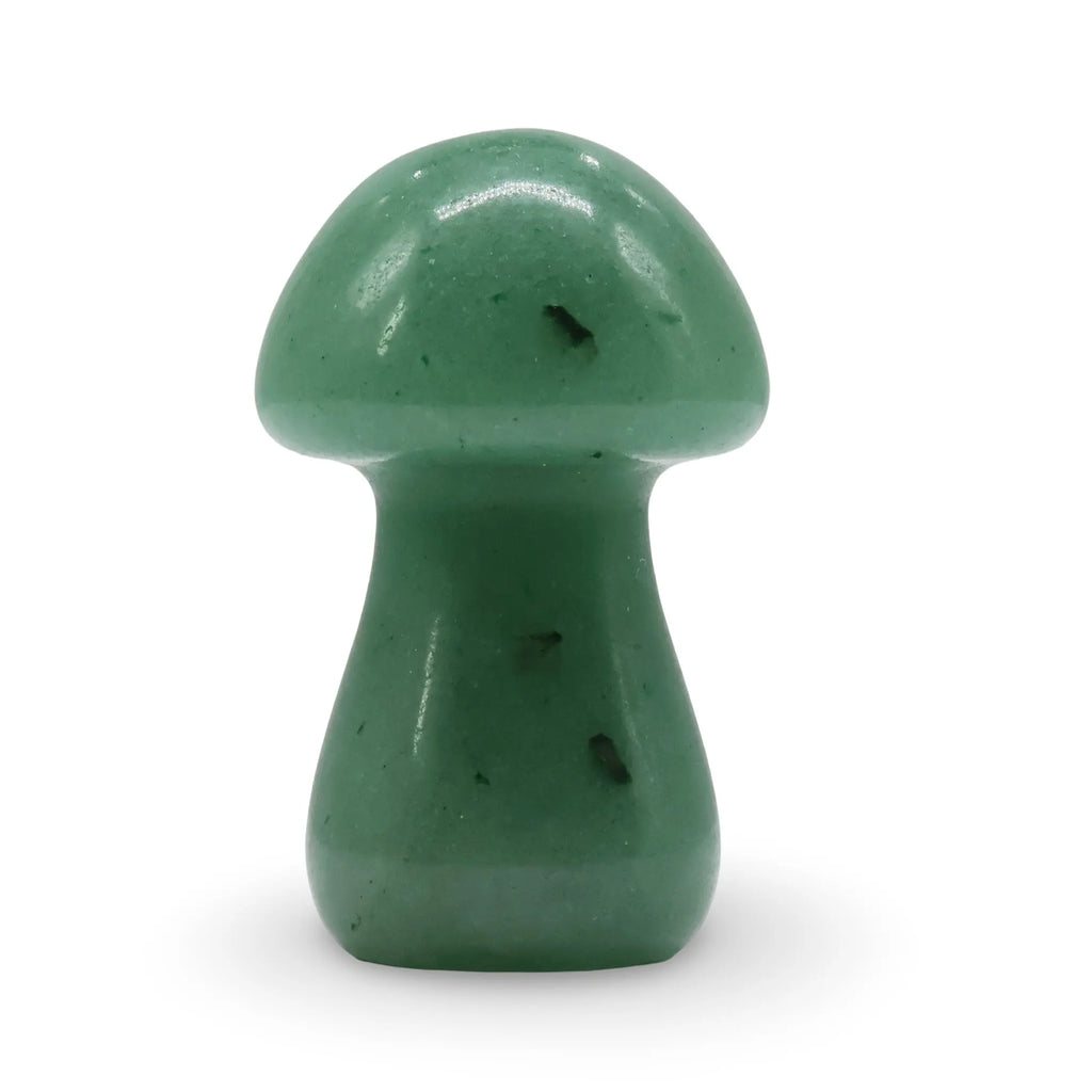 Stone - Green Aventurine - Sculpture - Mushroom