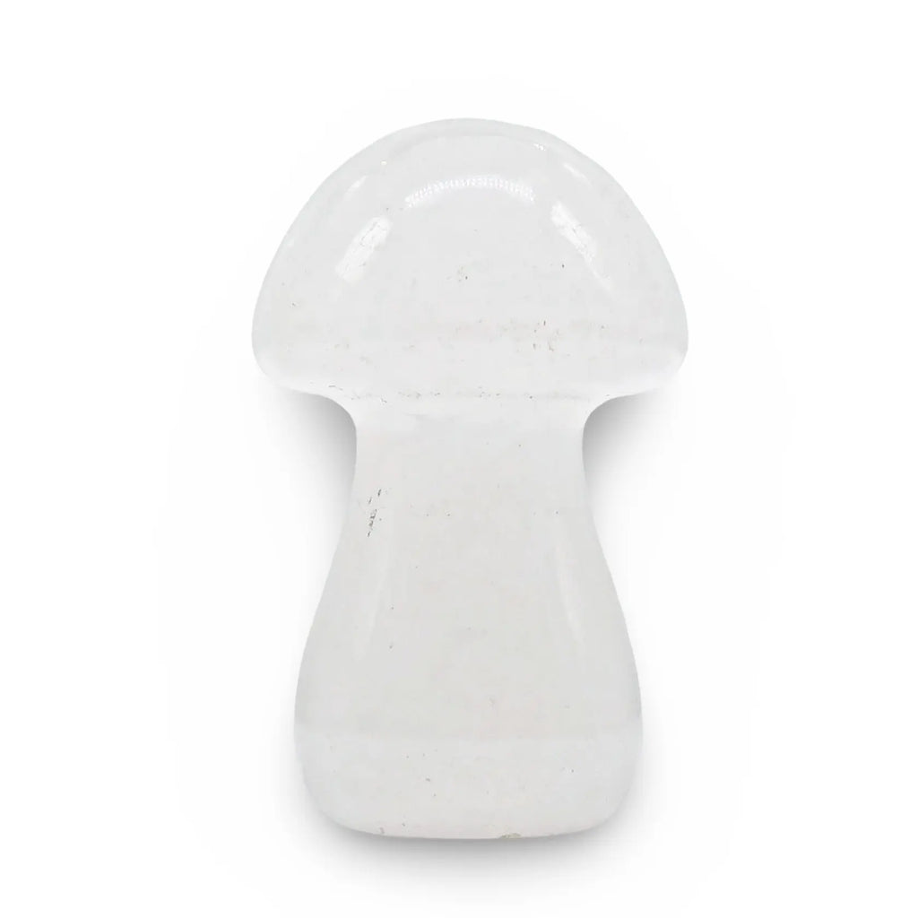Stone - Crystal Quartz - Sculpture - Mushroom