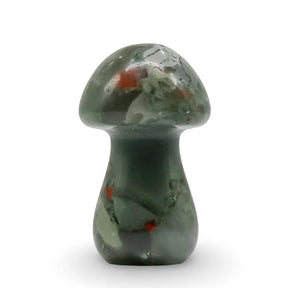 Stone - Bloodstone - Sculpture - Mushroom