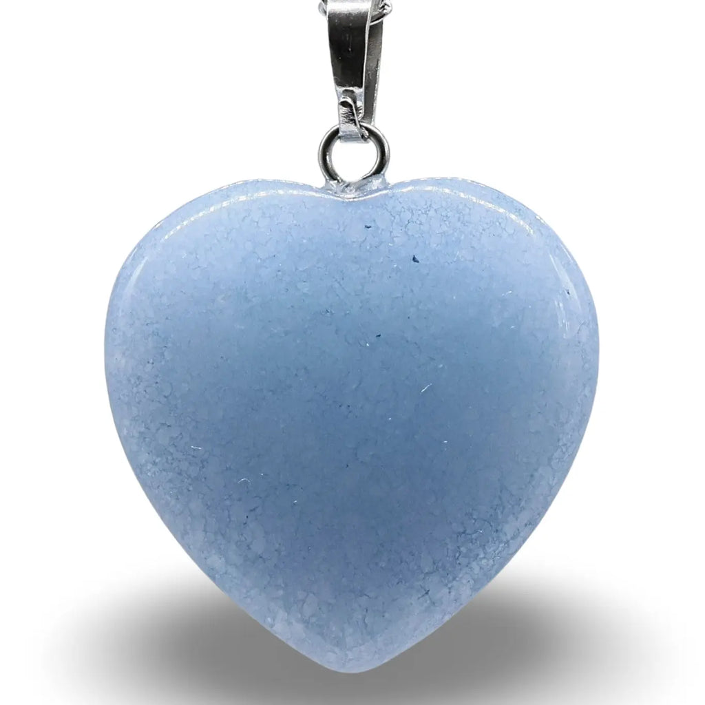 Necklace - Heart Shaped - Blue Aventurine