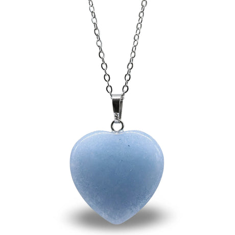 Necklace - Heart Shaped - Blue Aventurine
