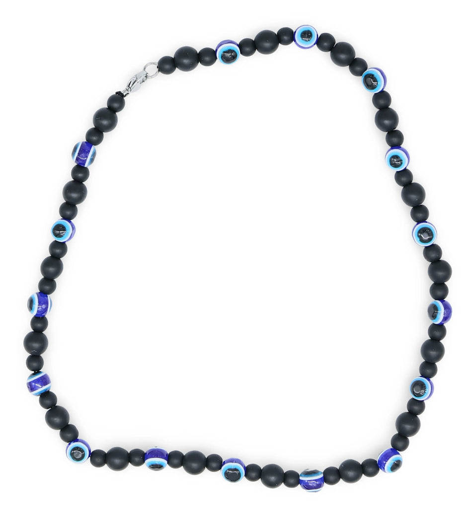 Necklace - Evil Eye Beads - 6-8mm