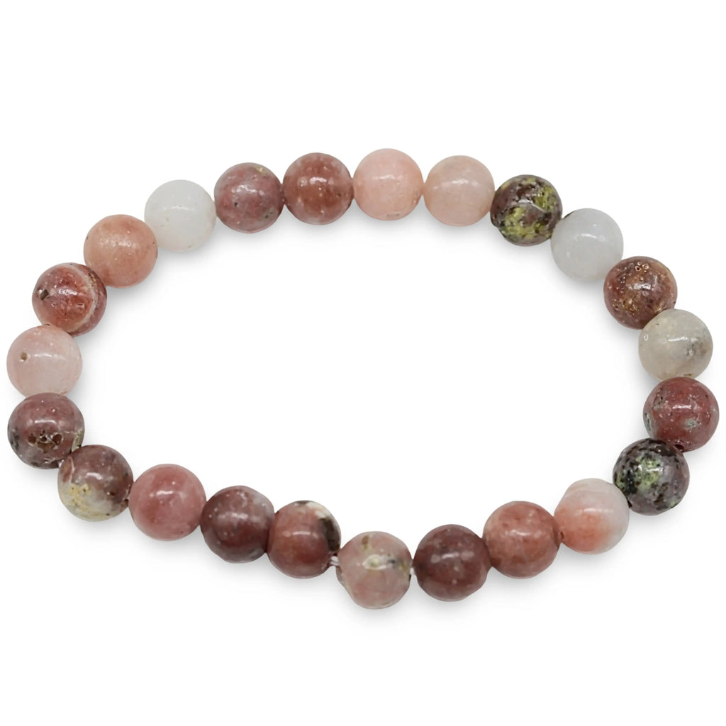 Bracelet - Plum Blossom Jade - 8mm