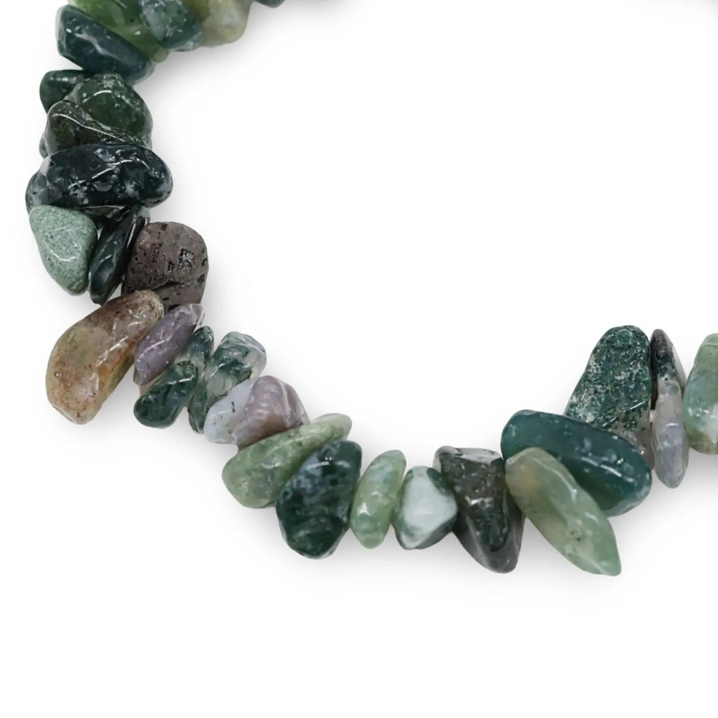 Bracelet - Moss Agate - Chips