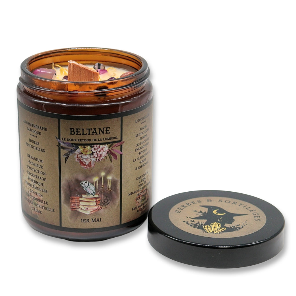 Soy Candle - Herbes & Sortileges - Beltane - 8oz