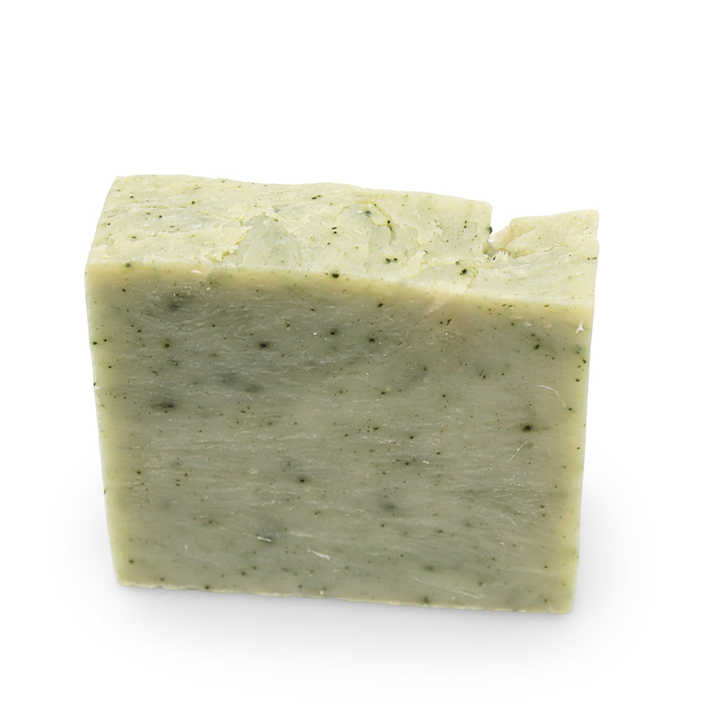 Soap Bar - Cold Process - Eucalyptus & Spearmint Scrub - 5oz