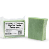 Soap Bar - Cold Process - Spearmint - 5oz
