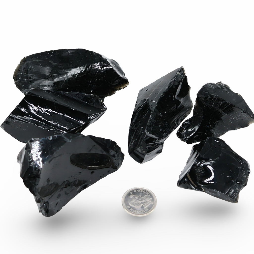 Stone - Black Obsidian - Rough - 10g to 45g