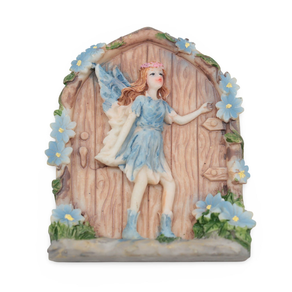 Home Decor - Mini Fairy Door Blue